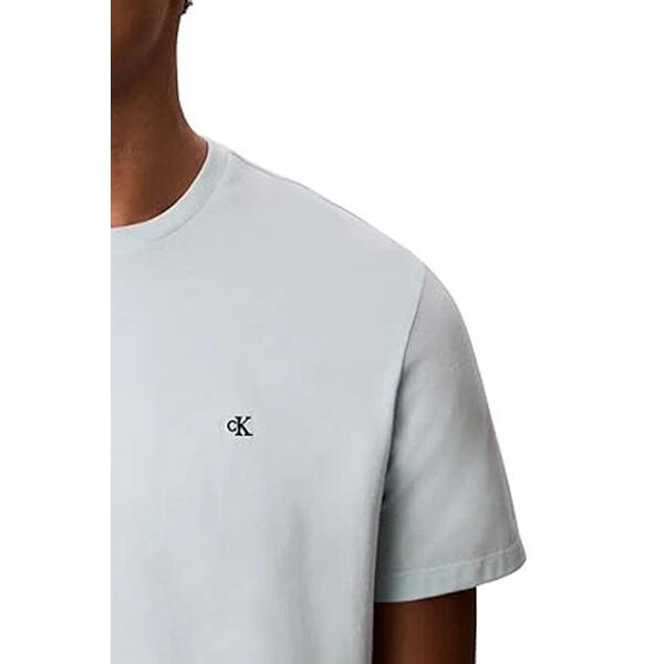 Ανδρικό T-Shirt Calvin Klein Ss Classic Monogram Tee Bright White LV04RD254G-YAF