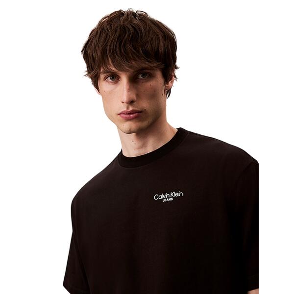 Ανδρικό T-Shirt Calvin Klein Logo Back Print T-Shirt Black LV04RD825G-UB1