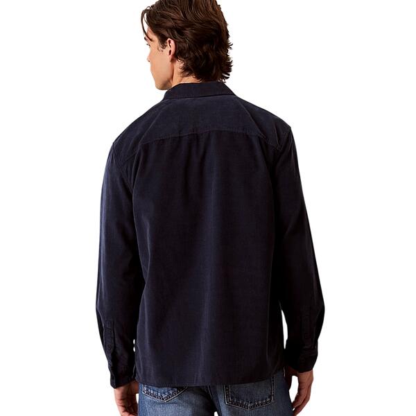 Ανδρικό Πουκάμισο Calvin Klein Ls Corduroy Easy Dark Sapphire LV04RH114G-CEF