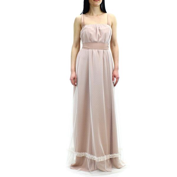 Φόρεμα Moutaki Beige Tulle 19.07.60