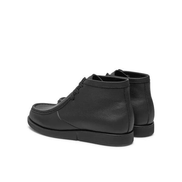 Ανδρικά Μποτάκια Calvin Klein Demi Boot Apron Lace up Lth Black HM0HM01583-BEH