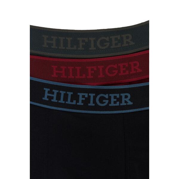 Αντρικά Εσώρουχα Tommy Hilfiger 3p Trunk Deep Rouge Des Sky Mil Denim UM0UM03413-0U3