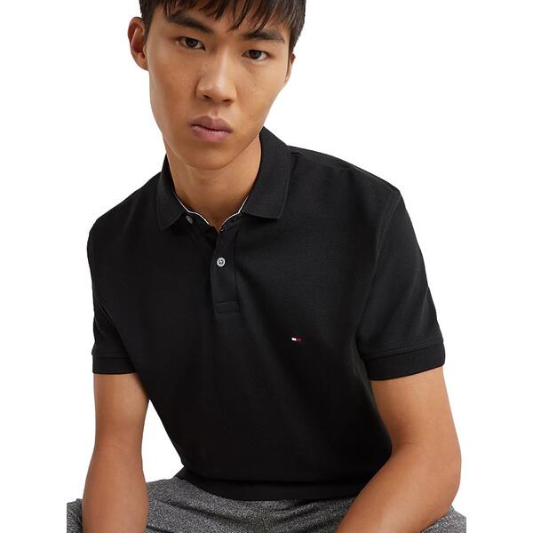 Ανδρικό Polo Tommy Hilfiger 1985 Regular Black MW0MW17770-BDS