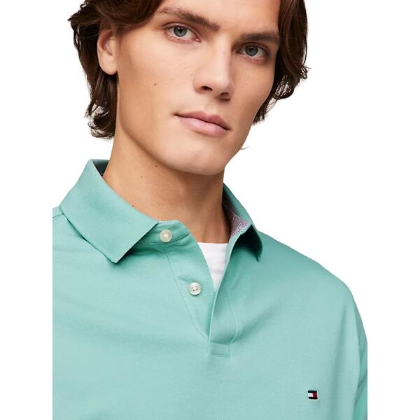 Ανδρικό Polo Tommy Hilfiger 1985 Regular Polo Tradewinds Aqua MW0MW17770-C00