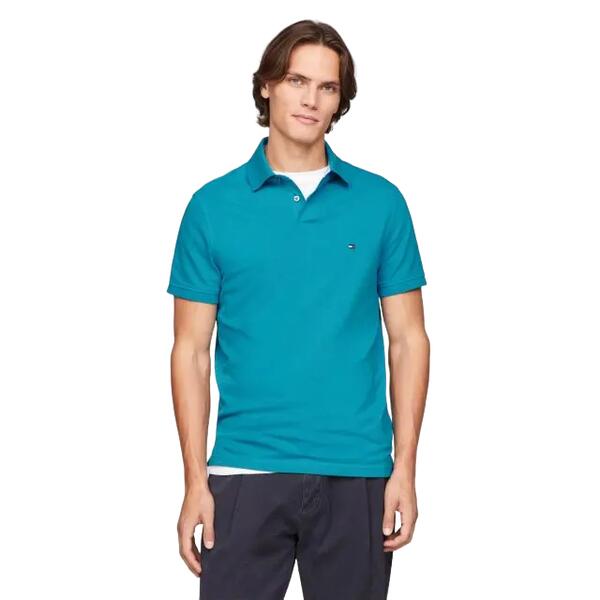 Ανδρικό Polo Tommy Hilfiger 1985 Regular Polo Surf Blue MW0MW17770-CX6