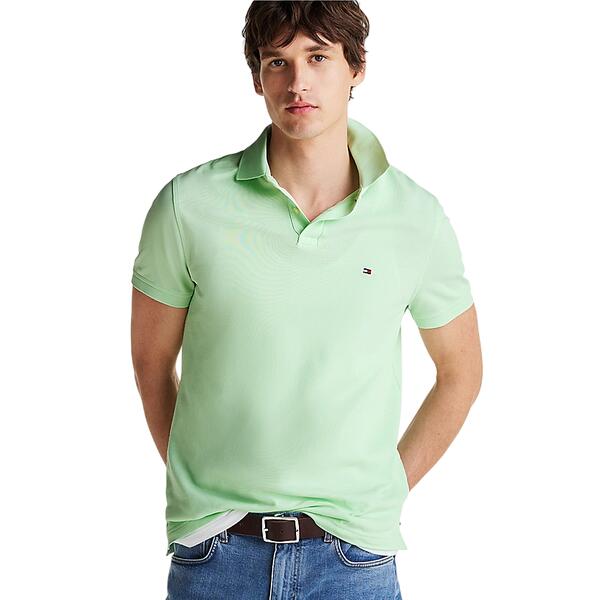 Ανδρικό Polo Tommy Hilfiger 1985 Regular Opal Green MW0MW17770-LXY