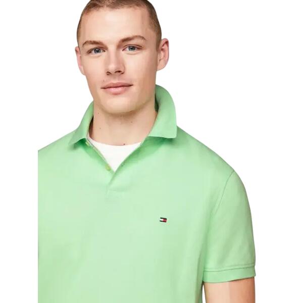 Ανδρικό Polo Tommy Hilfiger 1985 Refular Mint Gel MW0MW17770-LXZ