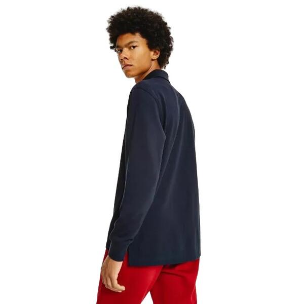 Ανδρικό Polo Tommy Hilfiger 1985 Regular Ls Desert Sky MW0MW20183-DW5