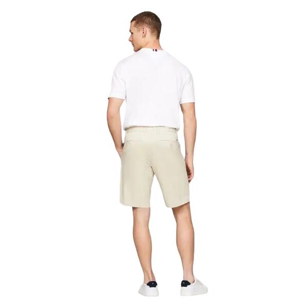 Ανδρική Βερμούδα Tommy Hilfiger Harlem Short 1985 Bleached Stone MW0MW23568-AEVNI