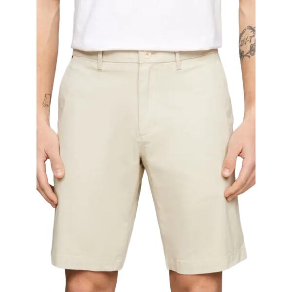 Ανδρική Βερμούδα Tommy Hilfiger Harlem Short 1985 Bleached Stone MW0MW23568-AEVNI