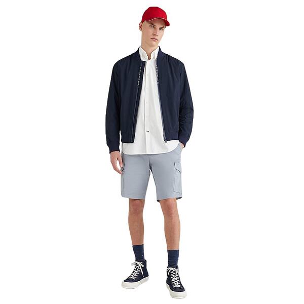 Ανδρικό Σορτς Tommy Hilfiger Harlem Cargo 1985 Rich Grey MW0MW23573-POTNI