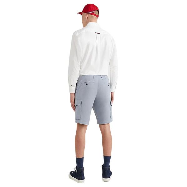 Ανδρικό Σορτς Tommy Hilfiger Harlem Cargo 1985 Rich Grey MW0MW23573-POTNI