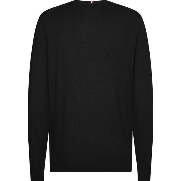Ανδρικό Πουλόβερ Tommy Hilfiger Pima Org Cashmere Crew Neck Black MW0MW28046-BDS