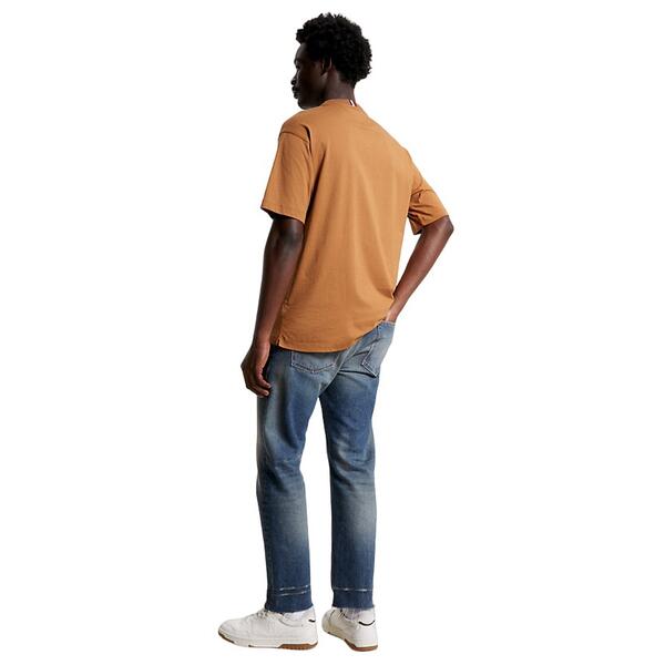 Ανδρικό T-Shirt Tommy Hilfiger Mountain Multi Badge Tee Desert Khaki MW0MW32588-GWJ