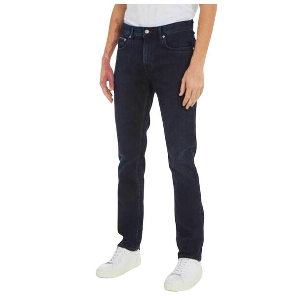 Ανδρικό Παντελόνι Tommy Hilfiger Straight Denton Str Meek Blue Black MW0MW33338-1BL34