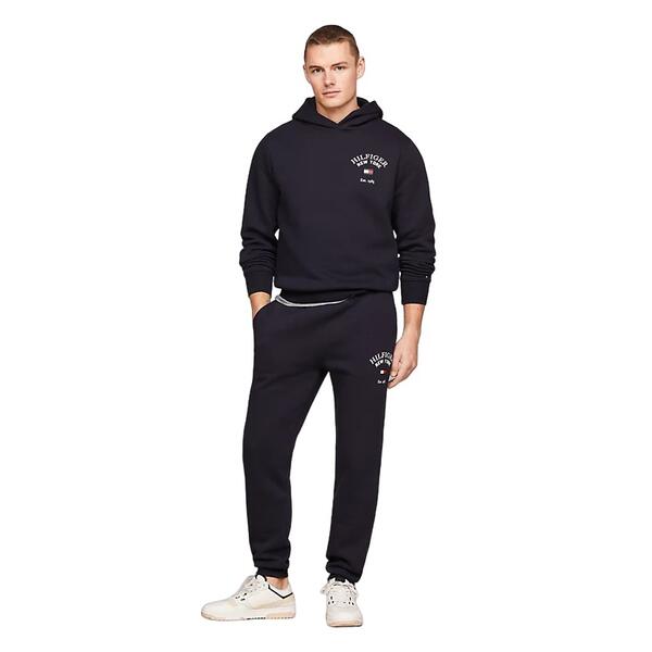 Ανδρική Φόρμα Tommy Hilfiger Arched Varsity Sweatpant Desert Sky MW0MW33642-DW5