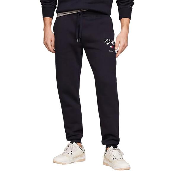 Ανδρική Φόρμα Tommy Hilfiger Arched Varsity Sweatpant Desert Sky MW0MW33642-DW5