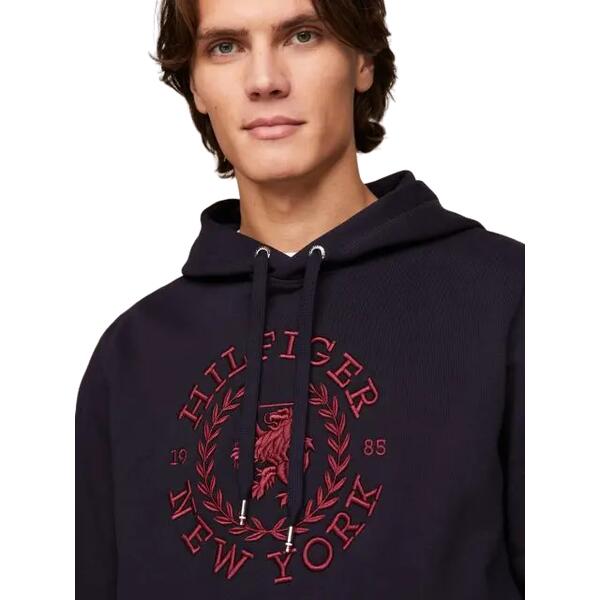 Ανδρικό Φούτερ Tommy Hilfiger Big Icon Crest Hoodie Desert Sky MW0MW33650-DW5