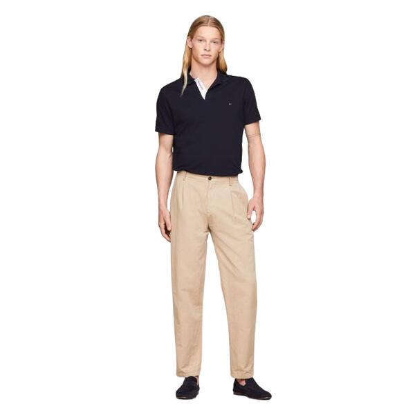 Ανδρικό Polo Tommy Hilfiger Monotype Placket Reg Polo Desert Sky MW0MW34753-DW5