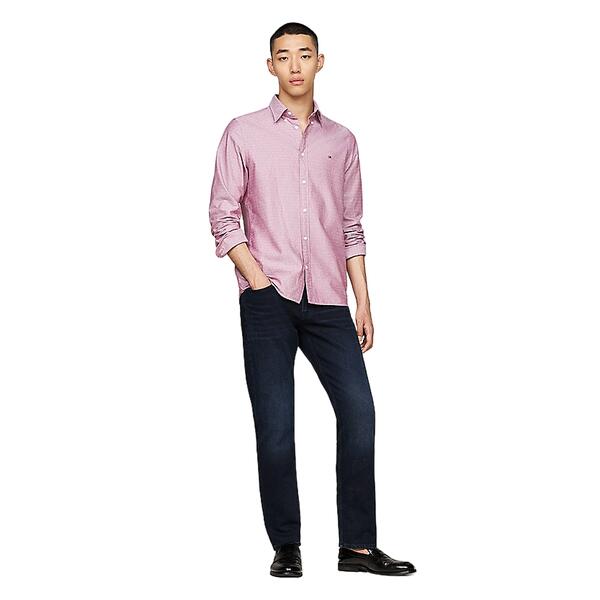 Αντρικό Πουκάμισο Tommy Hilfiger Oxford Dobby Sf Rouge MW0MW35769-XJS