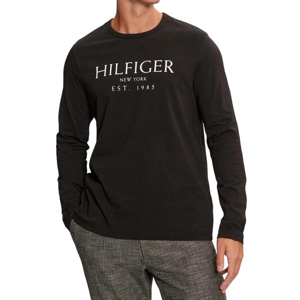 Aντρική Μπλούζα Tommy Hilfiger Big Ls Black MW0MW36502-BDS