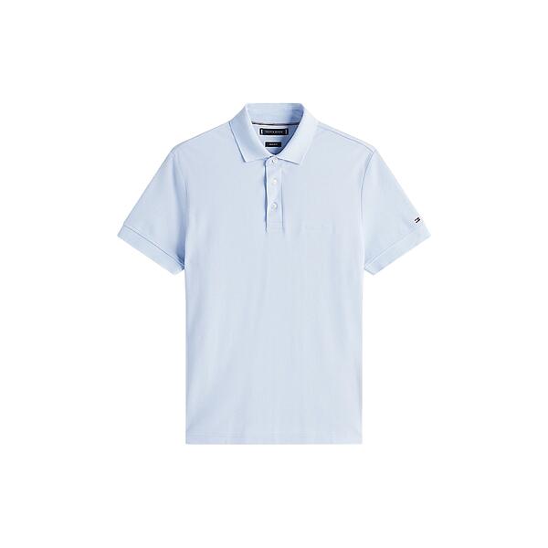 Ανδρικό Polo Tommy Hilfiger Tonal Monotype Reg Breezy Blue MW0MW38456-C1O