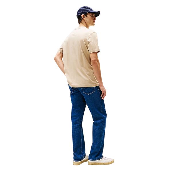 Ανδρικό T-shirt Tommy Hilfiger Center Stack Sandalwood MW0MW38621-RBT