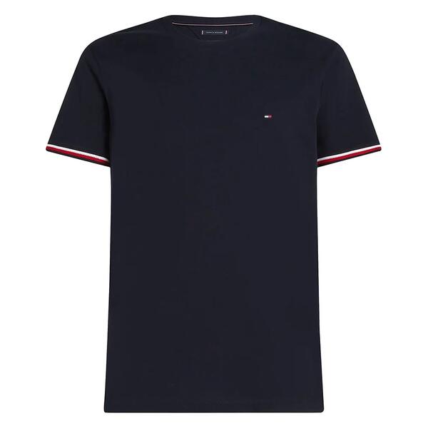 Ανδρικό T-shirt Tommy Hilfiger Global Stripe Desert Sky MW0MW38630-DW5