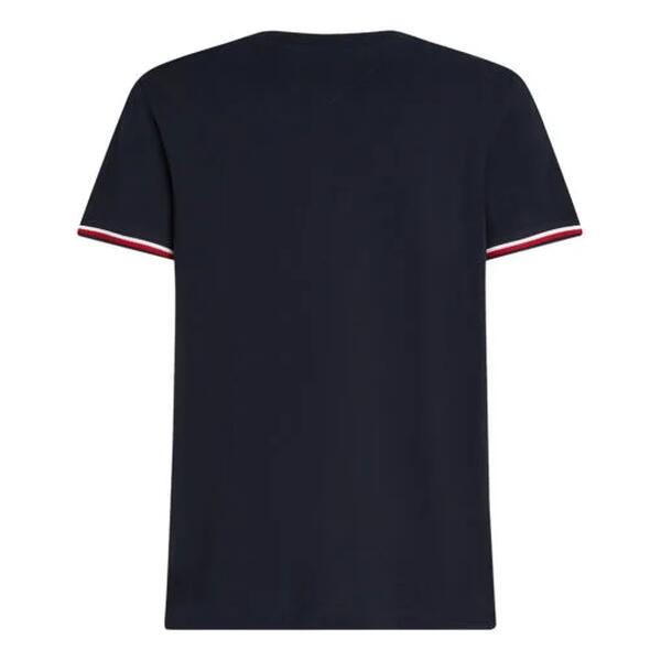 Ανδρικό T-shirt Tommy Hilfiger Global Stripe Desert Sky MW0MW38630-DW5