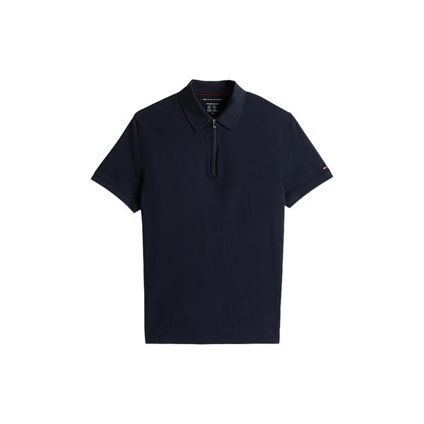 Ανδρικό Polo Tommy Hilfiger Dc Perfomance Zip Desert Sky MW0MW38746-DW5