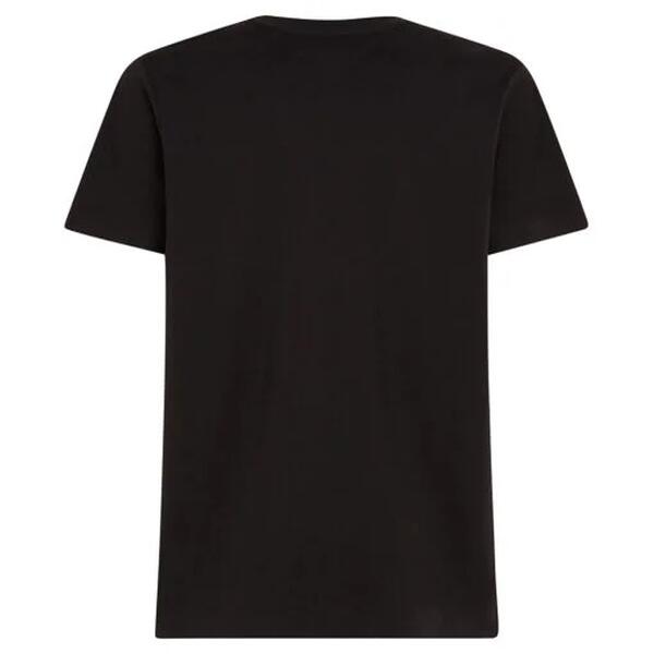 Ανδρικό T-shirt Tommy Hilfiger Interlock Pique Icon Black MW0MW38923-BDS