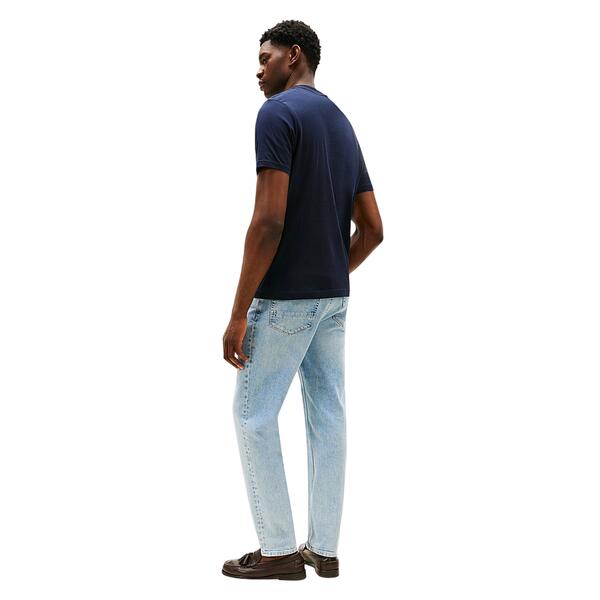 Ανδρικό T-Shirt Tommy Hilfiger Stack Tee Desert Sky MW0MW39355-DW5