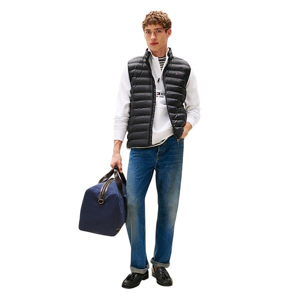 Ανδρικό Αμάνικο Μπουφάν Tommy Jeans Core Packable Recycled Vest Black MW0MW39989-BDS