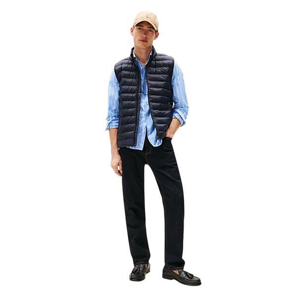 Ανδρικό Αμάνικο Μπουφάν Tommy Jeans Core Packable Recycled Vest Desert Sky MW0MW39989-DW5