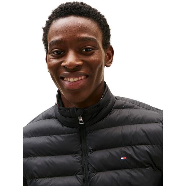 Ανδρικό Μπουφάν Tommy Hilfiger Core Packble Recycled Jacket Black MW0MW39990-BDS