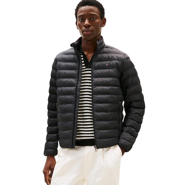 Ανδρικό Μπουφάν Tommy Hilfiger Core Packble Recycled Jacket Black MW0MW39990-BDS