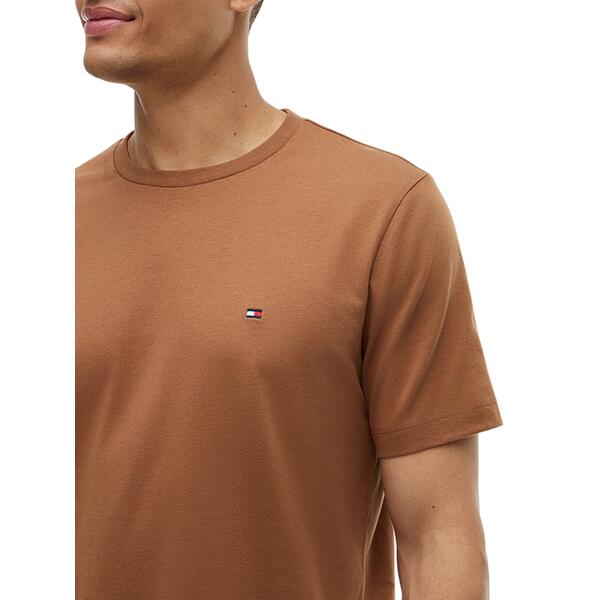 Ανδρικό T-shirt Tommy Hilfiger Ess Seasonal Reg Fit Solid Tee Timeless Tawny MW0MW39995-GVH