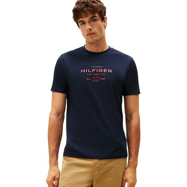 Ανδρικό T-Shirt Tommy Hilfiger Stack Graphic Tee MW0MW40002-DW5