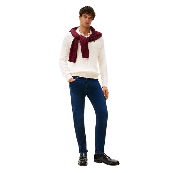 Ανδρικό Jean Tommy Hilfiger Slim Bleecker Pstr Sky Deep Blue MW0MW40359-1BO34