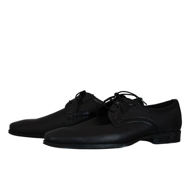 Δερμάτινα Παπούτσια Oxford Mainstone Black 534-1M