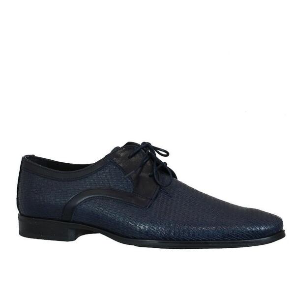 Δερμάτινα Παπούτσια Oxford Mainstone Blue 537M