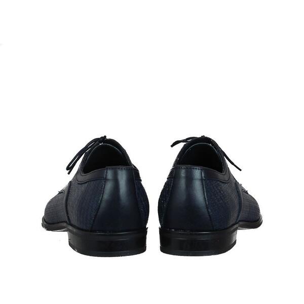 Δερμάτινα Παπούτσια Oxford Mainstone Blue 537M