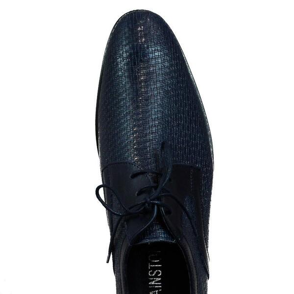Δερμάτινα Παπούτσια Oxford Mainstone Blue 537M