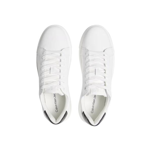 Ανδρικά Sneakers Calvin Klein Chunky Cupsole Mono Lth Bright White Black YM0YM01317-0LD