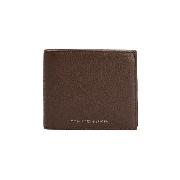 Ανδρικό Πορτοφόλι Tommy Hilfiger Premium Leather Cc Flap And Coin Brown AM0AM09382-GVU