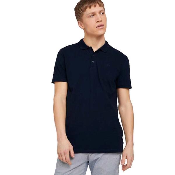 Ανδρικό Polo Tom Tailor 2nd 108 Basic Sky Captain Blue 1024106-10668