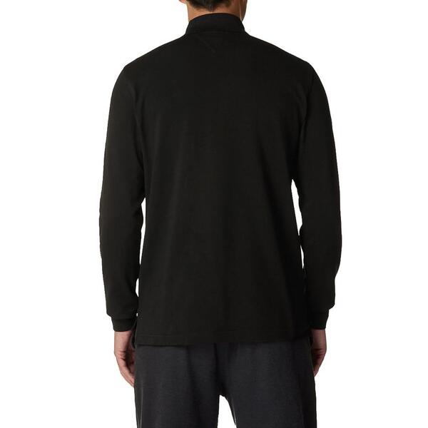Ανδρικό Polo Tommy Hilfiger 1985 Regular Ls Black MW0MW20183-BDS