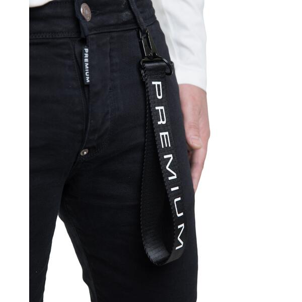 Ανδρικό Jean Premium Cortona 1672 black denim CORTONA-1672-BLACK_DENIM