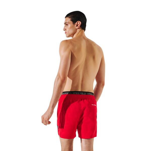 Ανδρικό Μαγιό Karl Lagerfeld Ikon Elastic Boardshorts Grenadine A1M46058-B14