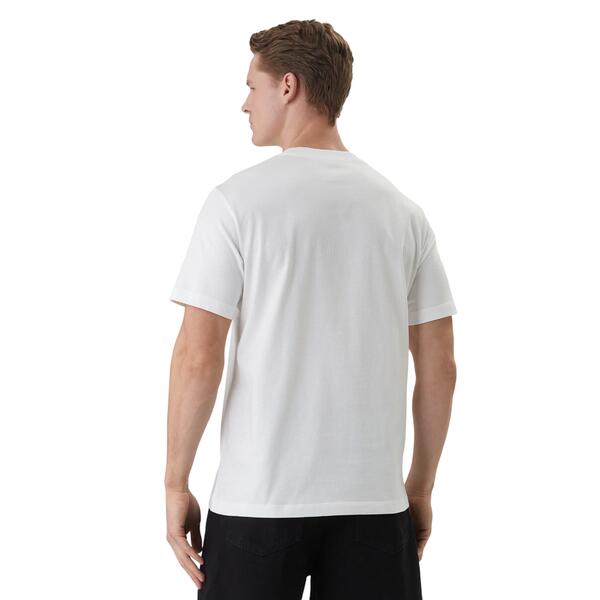 Ανδρικό T-Shirt Calvin Klein 30s Eu Wholesale E Sportswear Grap Bright White LV04LF813G-YAF